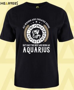 Aquarius Astrology Star T Shirt