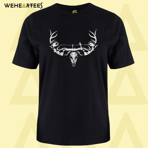 Archery Bowhunting Deer Skull T Shirt