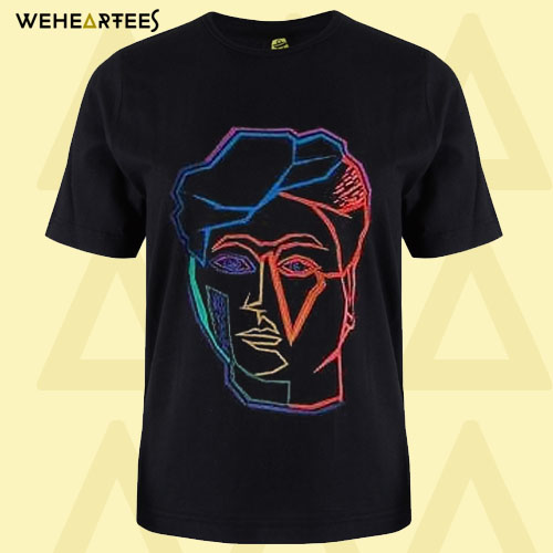 Artist Studio Face Print T Shirt