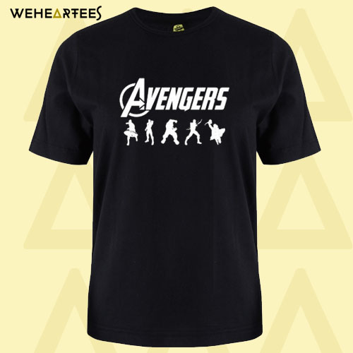 Avengers Silhouette T Shirt