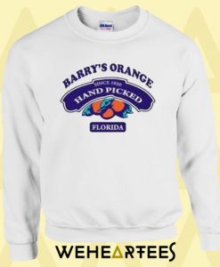 Barry’s Orange Sweatshirt