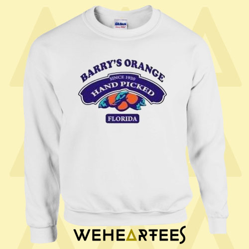 Barry’s Orange Sweatshirt