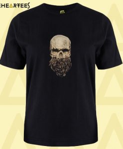 A skull and a beard T Shirt