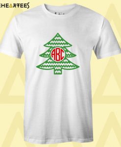 ABC Christmas Tree T shirt