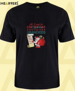 All I want for Christmas T Shirt