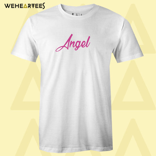 Angel Lettering T shirt