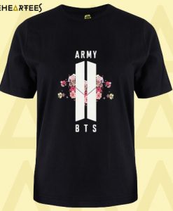 BTS Army Floral T Shirt