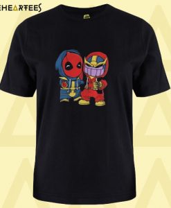 Baby Deadpool and Baby Thanos T shirt