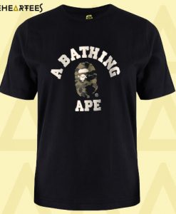 Bape camo head T Shirt