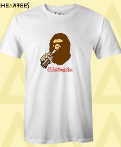 Bape x Coca Cola Ape Head T shirt