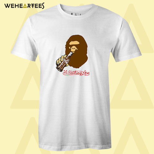 Bape x Coca Cola Ape Head T shirt