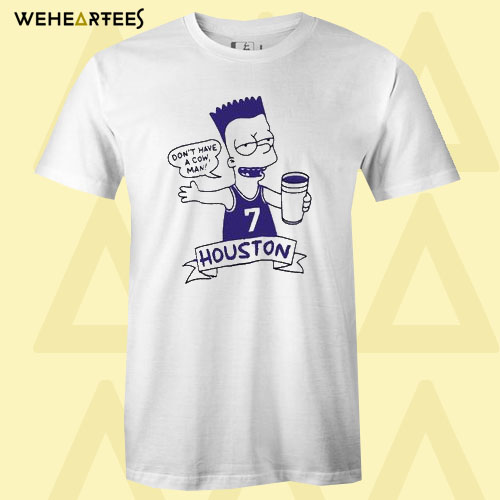 Bart Simpson Houston T shirt