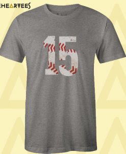 Baseball Vintage Number T Shirt