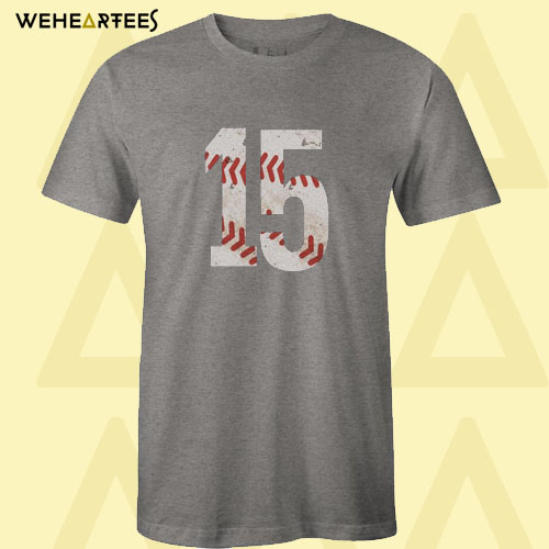 Baseball Vintage Number T Shirt