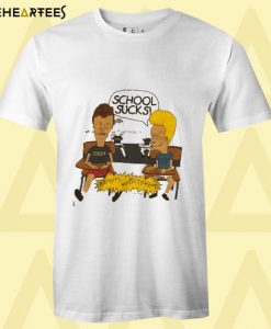 Beavis and Butthead School Sucks T Shirt