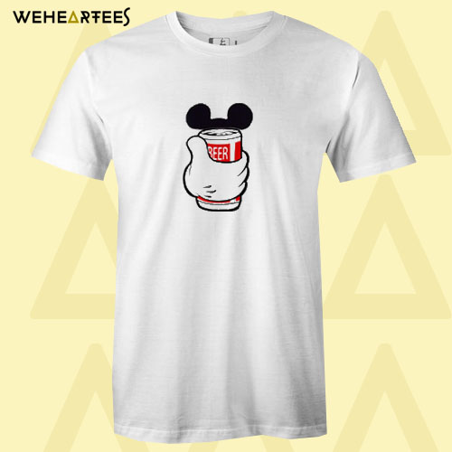 Beer Mickey T shirt