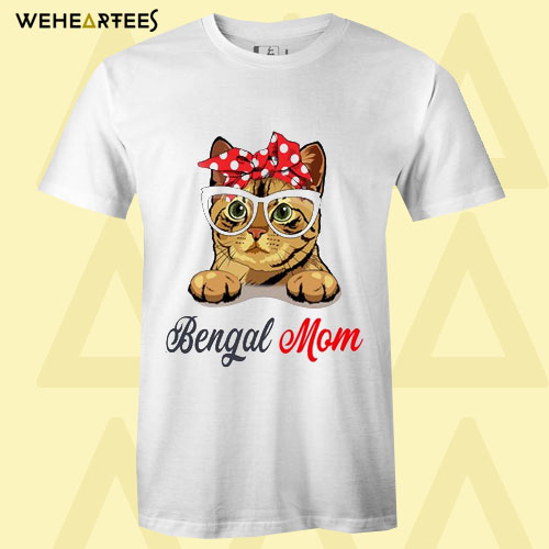 Bengal Cat Mom T shirt