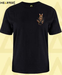 Bengal Cat Pocket T Shirt