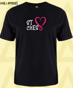 Best Bitches Pink Heart T Shirt