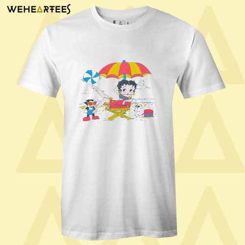 Betty Boop Beach T Shirt