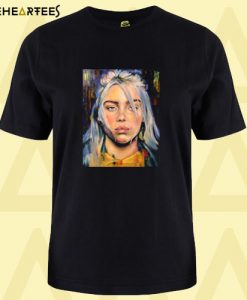 Billie Eilish Paint art T Shirt