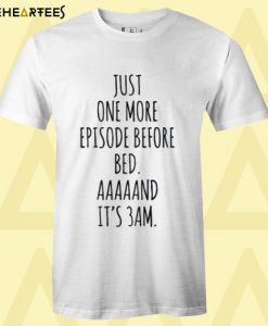 Binge Watching Addict Funny Pajama T-Shirt