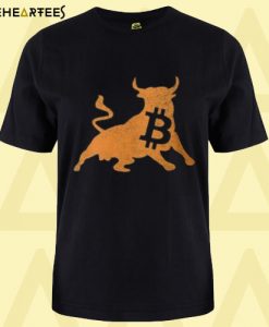Bitcoin Bull Crypto Currency T-Shirt