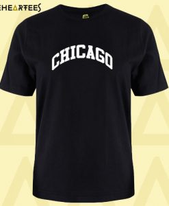 Black Chicago T shirt