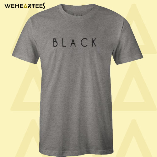 Black Grey T shirt