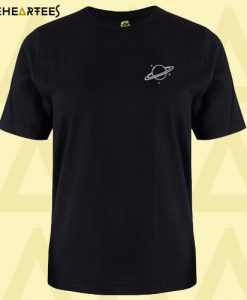 Black Saturn T shirt