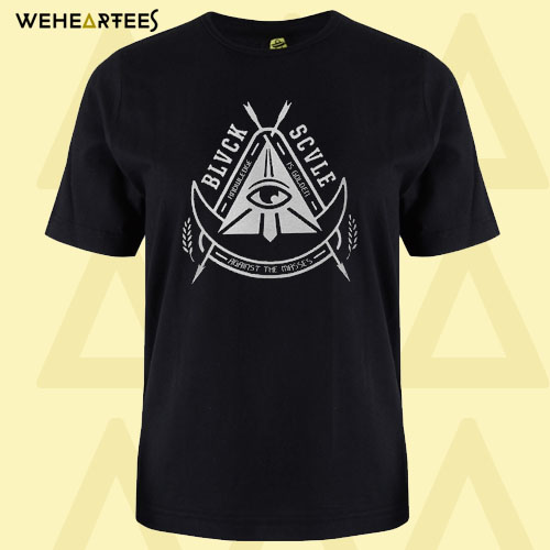 Black Scale Benny Gold Illuminati T shirt