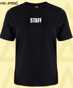 Black Staff T shirt