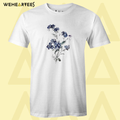 Blue Flower T shirt