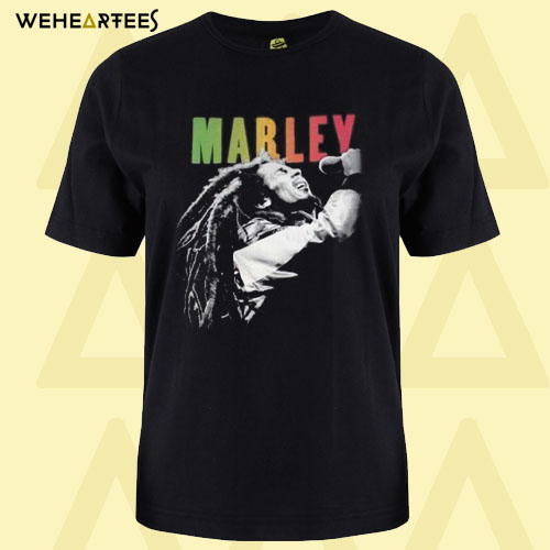 Bob Marley Singing T-Shirt
