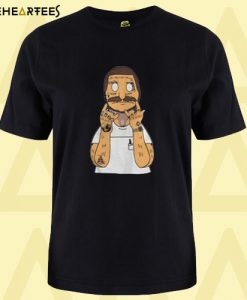 Bobs Burger with Post Malone thanos bear snake T Shirt