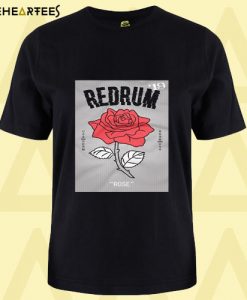 Bright Crimson 4 Rose Pic T Shirt