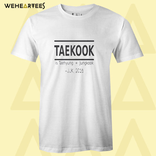 Bts Taekook Is Taehyung T Shirt