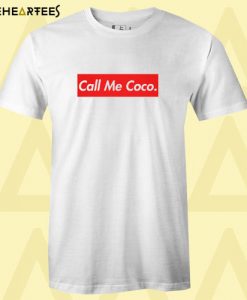 Call Me Coco Red Box T Shirt