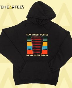 Elm street coffee never sleep again Hoodie