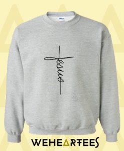 Jesus Vertical Sweatshirt
