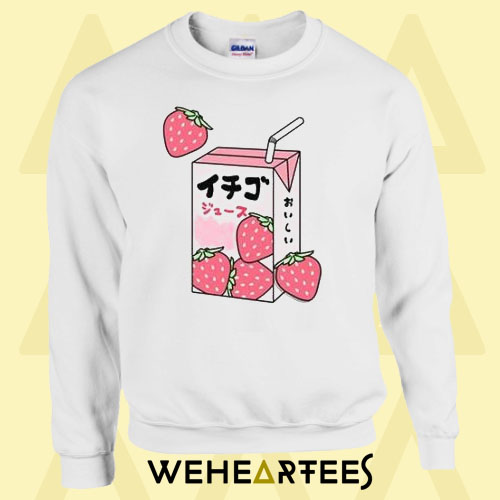 Strawberry Milk Sweatshirt