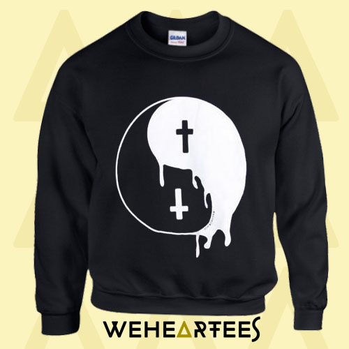 Yin Yang Cross Sweatshirt