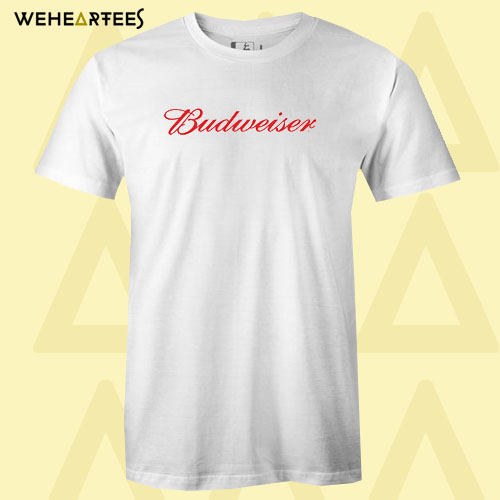 budweiser logo T shirt