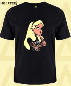 Alice In Wonderland Tattoos T shirt