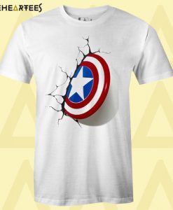 Captain America 3D Shield T Shirt