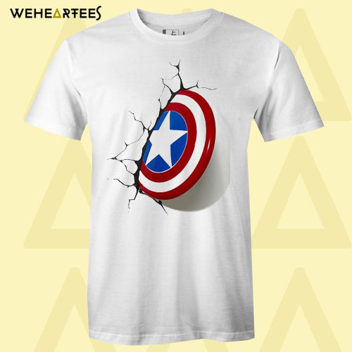 Captain America 3D Shield T Shirt