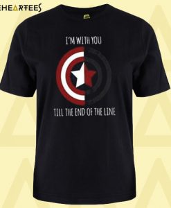 Captain America Logo T Shirt