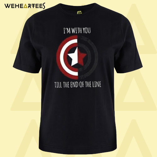 Captain America Logo T Shirt