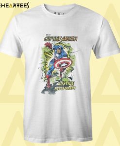 Captain America Marvel Comics T Shirt