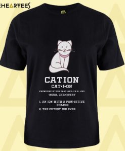 Cat Lover Cation Science T Shirt